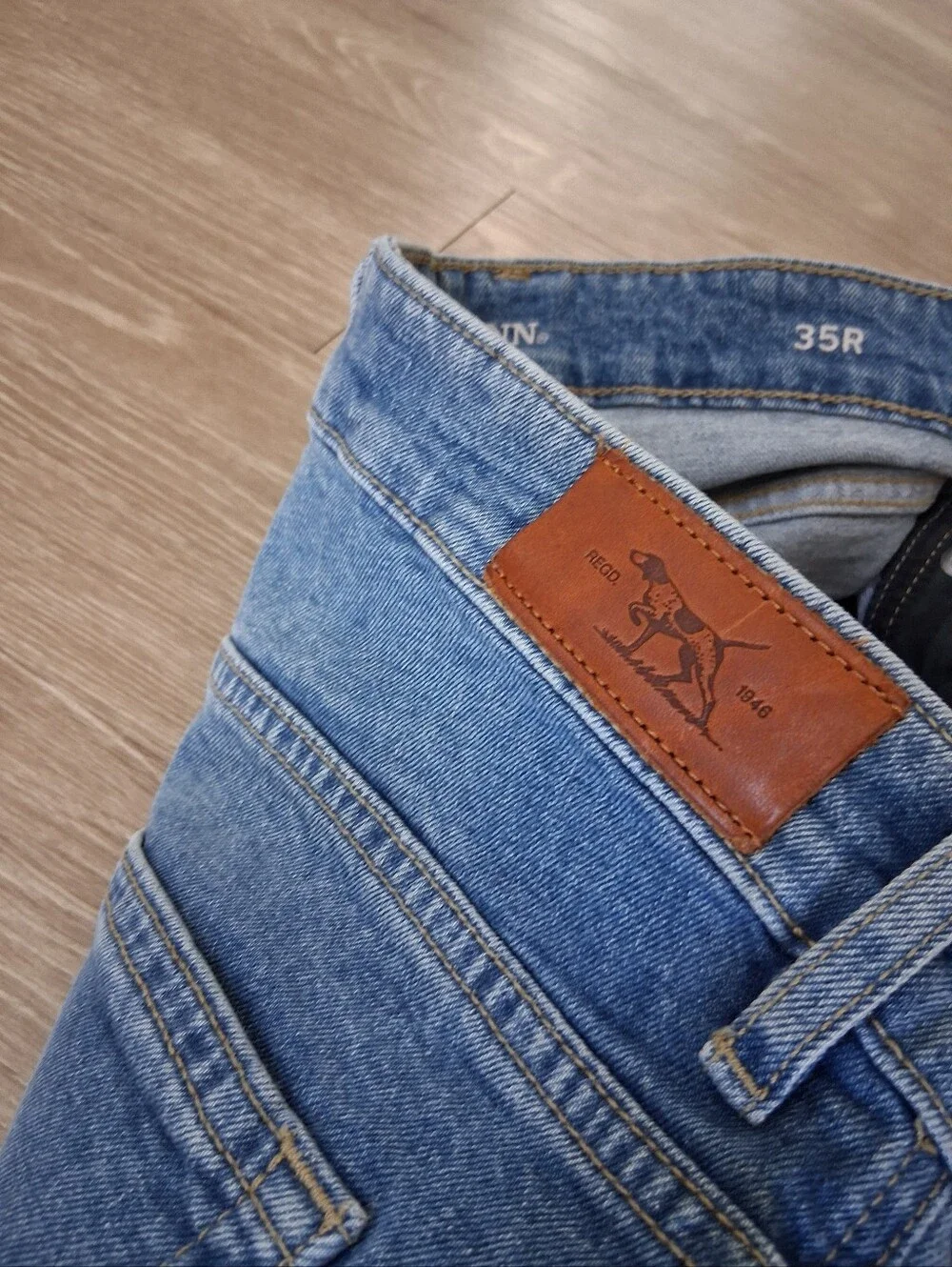 Rodd & Gunn Lowry Straight Fit Jean Sky Blue RL